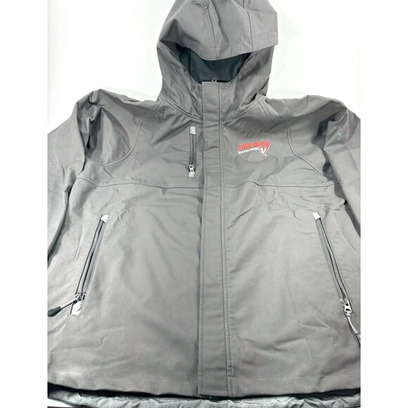 UVA-Wise Cavaliers Under Armour 2XL Grey Hooded Insulated Full Zip Jacket - Picture 2 of 12